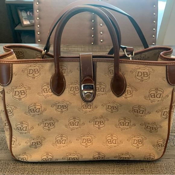 Dooney & Bourke Tan and Brown Purse - Picture 2 of 16
